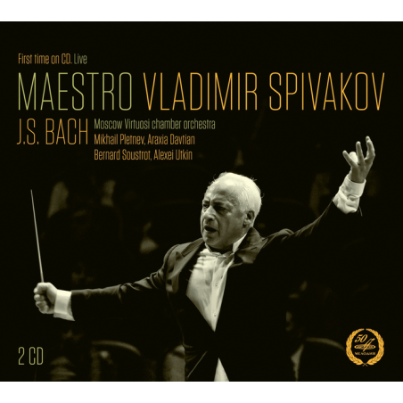 BACH - Spivakov - Concerto pour clavecin et cordes n°1 en ré mineur BWV Grand Hall of the Moscow Conservatory..
